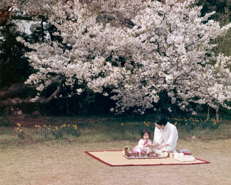 美智子さまと清子さんのツーショット