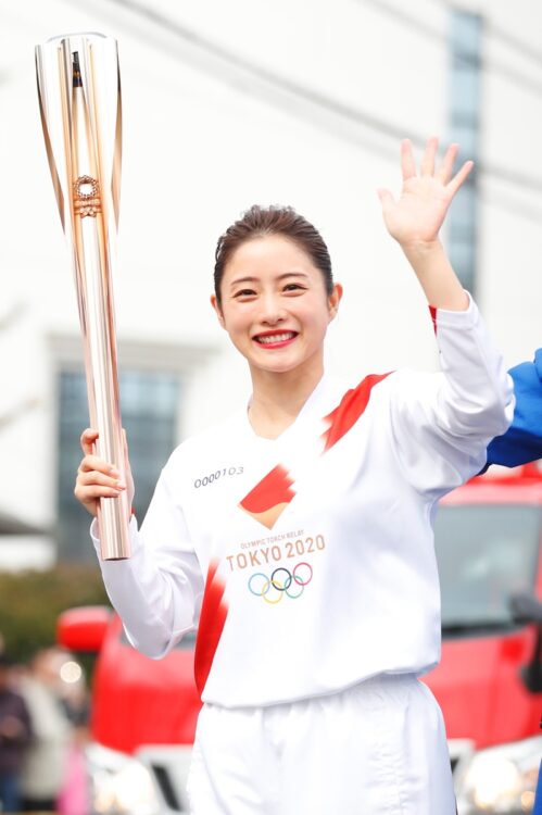 公式なアンバサダーの石原さとみ（写真／AFLO）