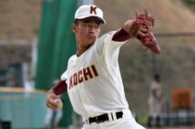 中学時代に150kmを記録した“高知の怪童”　「高校最後の夏は日本一に」の思い