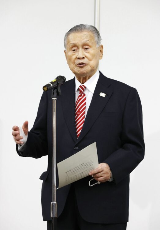 森喜朗氏と女性秘書との関係は?(時事通信フォト)