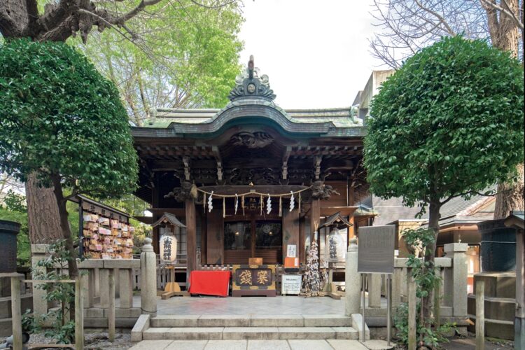 小野照崎神社は寅さんとも縁がある