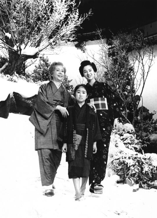 少女時代を小林綾子、成年期を田中裕子、中年期を乙羽信子と3人の女優がおしんを演じた。小林は約500人のオーディションから選ばれ、乙羽は橋田さんたっての希望でのキャスティングだったという
