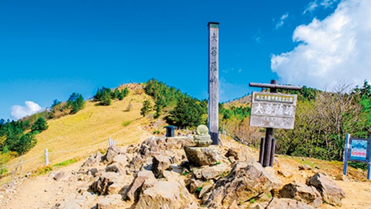 整備された登山道が人気