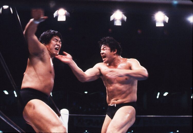 激しくスピーディーな攻防は「ハイスパート・レスリング」と呼ばれた(写真/AFLO)