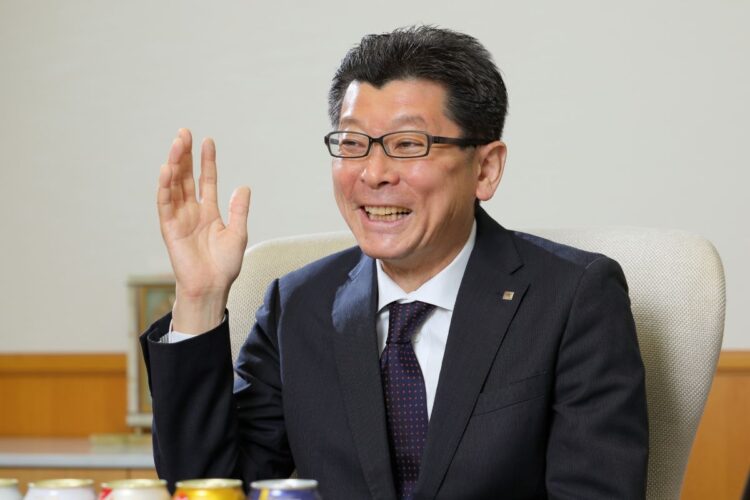 サッポロビール新社長の野瀬裕之氏