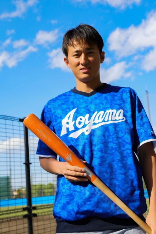 青山学院大学野球部のスーパールーキー、佐々木泰選手