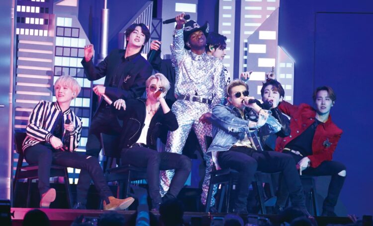 2度目のグラミー賞出演を果たしたBTS