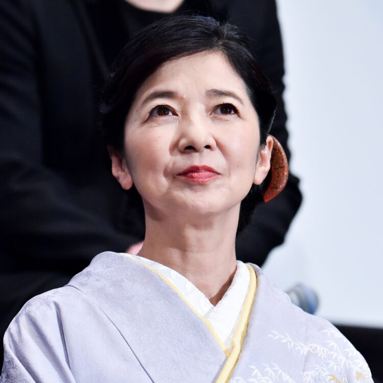 映画『乱』で共演した宮崎美子