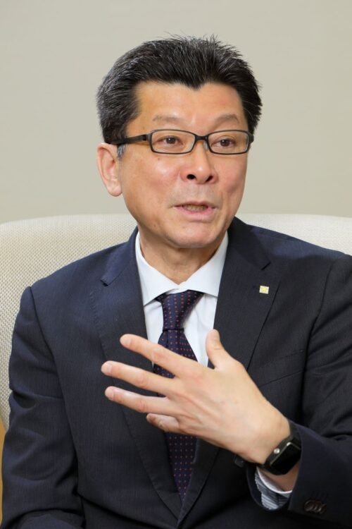 サッポロビール社長の野瀬裕之氏