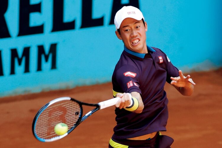 錦織圭（男子テニス候補。写真／EPA＝時事）