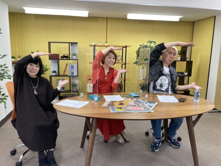 左から山田美保子さん、沼尾ひろ子さん、吉田照美さん
