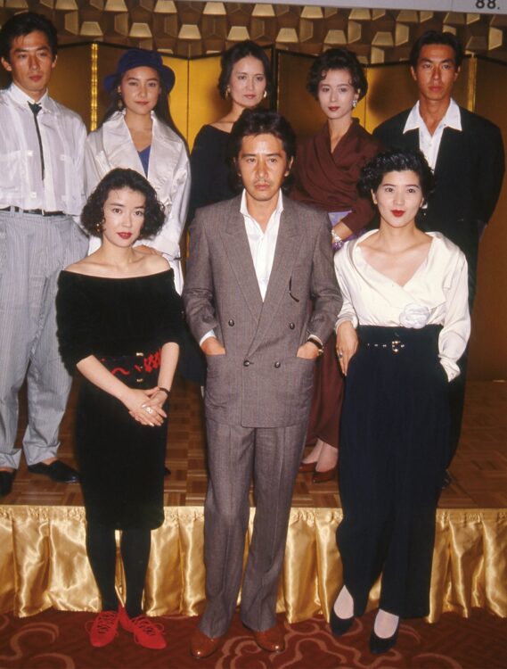 ドラマ『ニューヨーク恋物語』に出演した田村正和さん（1988年）