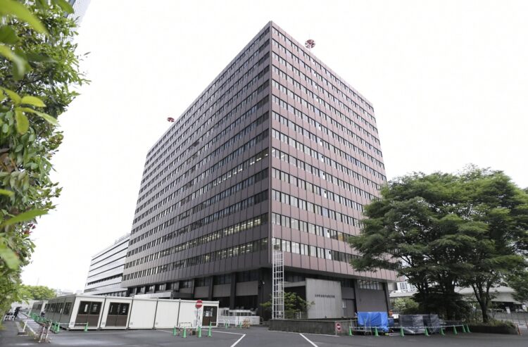 東京の大規模接種センターが設置される「大手町合同庁舎3号館」（共同通信社）