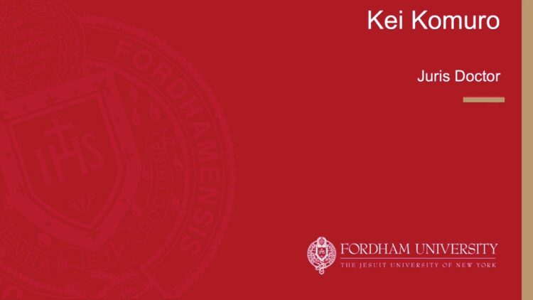 「Juris Doctor（法務博士）」の文字も