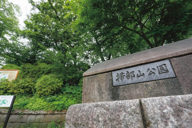 日米修好通商条約を締結し、横浜開港を導いた井伊直弼ゆかりの公園。横浜みなとみらい21を見下ろす高台にあり、直弼の銅像が建っている