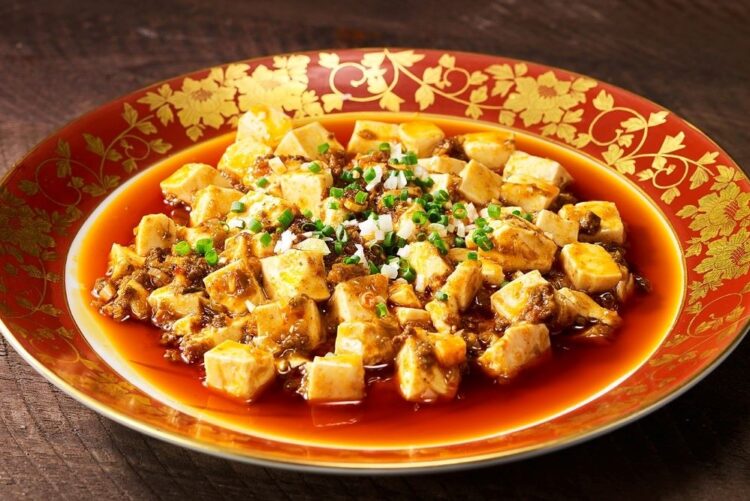 「グランドプリンスホテル新高輪」内にある「中華料理 古稀殿」の麻婆豆腐