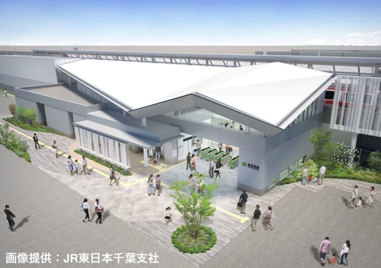 幕張新駅の駅名公募が始まった。開業は2023年春予定