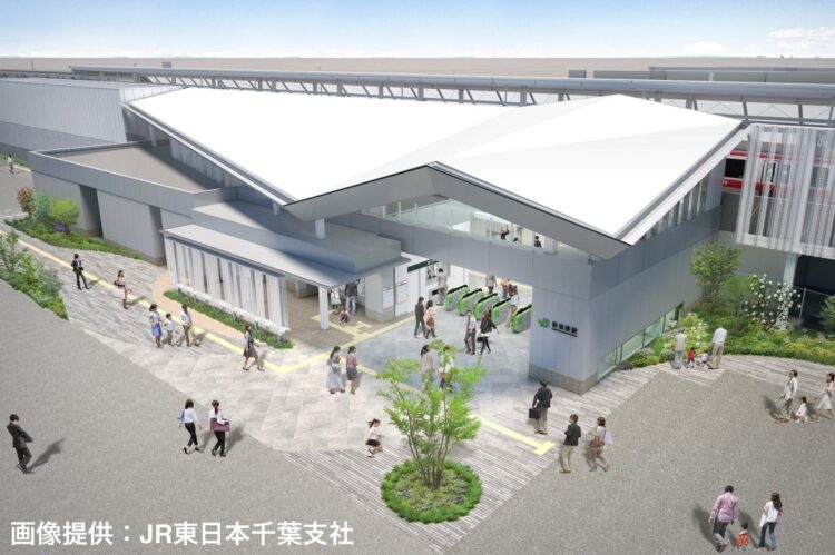 幕張新駅の駅名公募が始まった。開業は2023年春予定