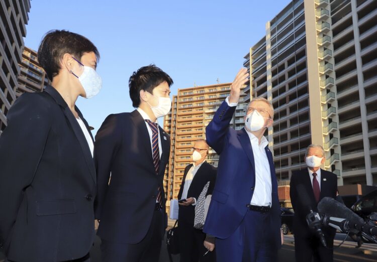 東京五輪は開催されるのか（写真／共同通信社）