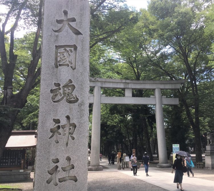 境内でPVが予定されている大國魂神社だが…（東京都府中市／筆者撮影）