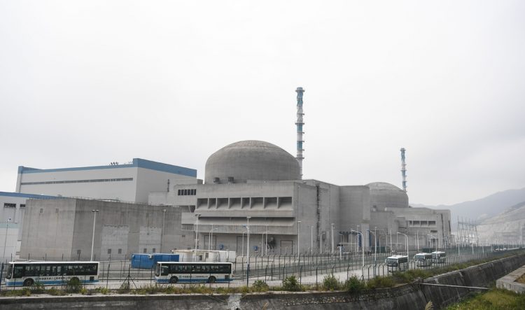 今年の4月、福島第一原発の件を非難していたが…（写真は中国・台山原発／AFLO）