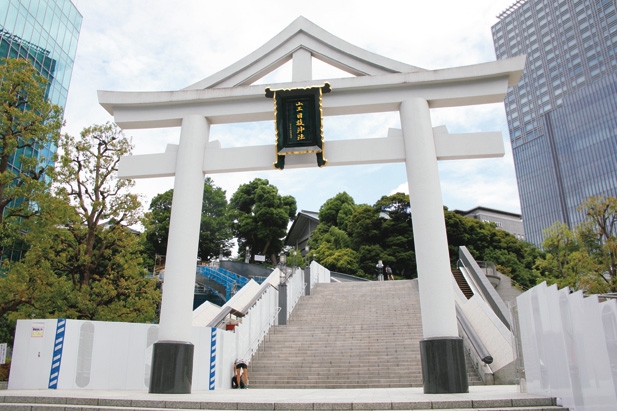 江戸城を建築した太田道灌が勧請したと伝わる日枝神社。徳川家康の関東入府以降は、江戸の総氏神として人々の信仰を集めた（撮影／内海裕之）