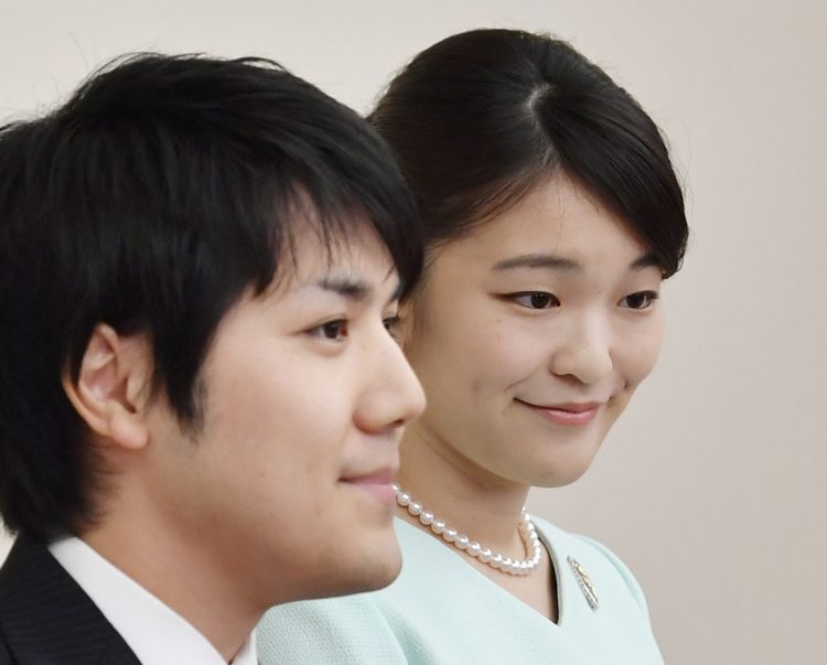 眞子さまと小室圭氏の結婚が実現すれば…（時事通信フォト）