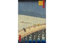 歌川広重『名所江戸百景 大はしあたけの夕立』1857年(写真/国立国会図書館)