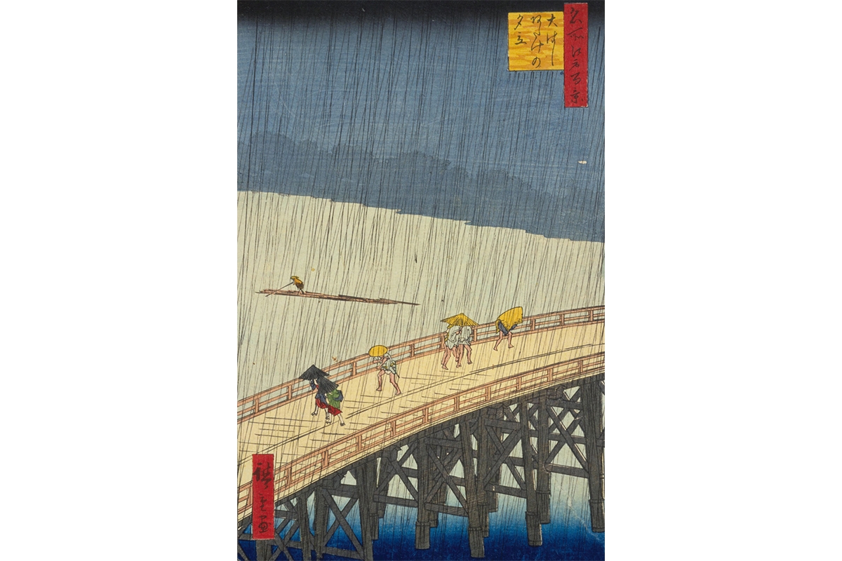 【レプリカ】【歌川広重】【大はしあたけの夕立】【雨の大橋】【ゴッホ】【オランダ】 名所江戸百景 大はしあたけの夕立 | 歌川広重 | 収蔵品詳細