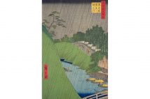 歌川広重『名所江戸百景 昌平橋聖堂神田川』1857年(写真/国立国会図書館)