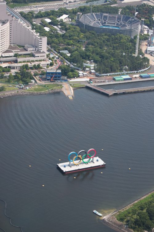 「有観客」なのかまだ決まっていないが…（写真は品川区の潮風公園）