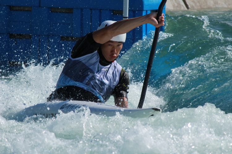 カヌー・スラローム・男子カヤックシングル代表の足立和也選手（写真／本人提供）