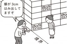 隣家との境界線から3cmはみ出た塀　撤去を求められたらどうする？