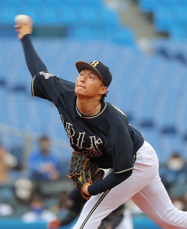 オリックス・山本由伸（時事通信フォト）