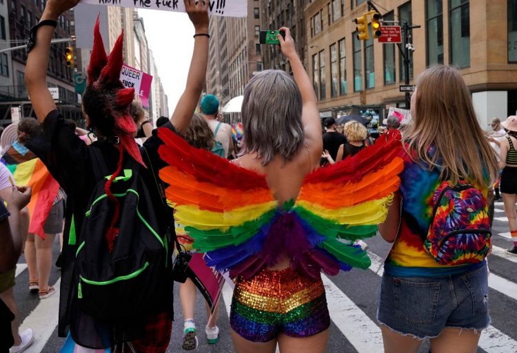 ハンガリーの反LGBTQ法への反発もあり、性的マイノリティの不満は各地で鬱積している（AFP=時事）