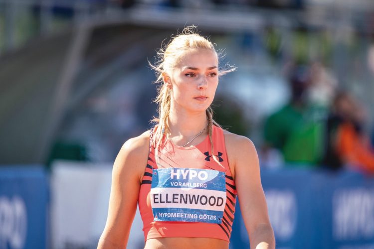 陸上・女子七種　カナダのジョージア・エレンウッド（写真＝Robert Broger/SEPA.Media/Getty Images）