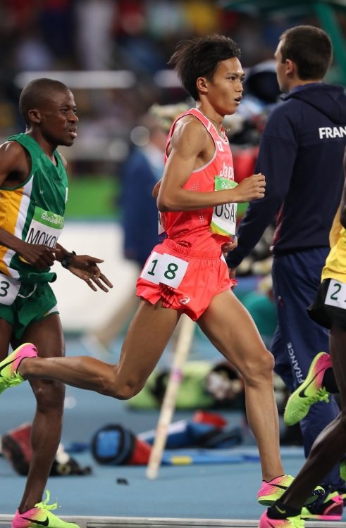 大迫の3000mと5000mの日本記録はいまだ破られていない（写真／代表撮影：雑誌協会）