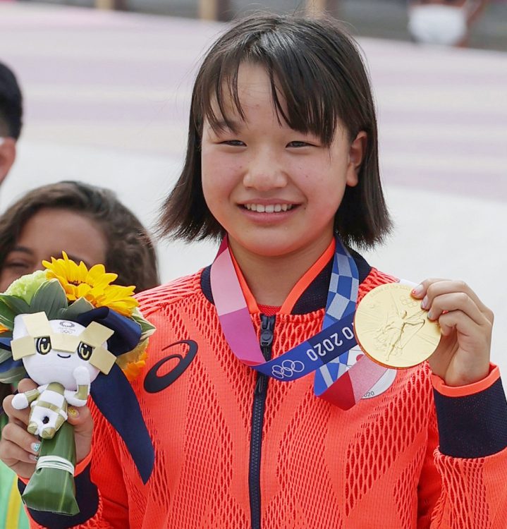 日本人選手として史上最年少の金メダル獲得（写真／時事通信フォト）