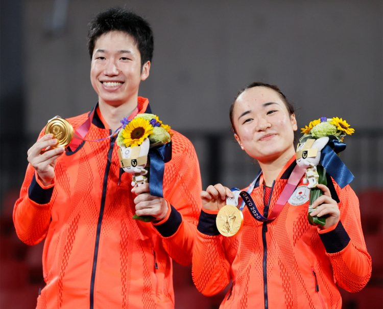 家族ぐるみの仲という伊藤美誠選手と水谷隼選手が通う神社は?(写真/時事通信フォト)