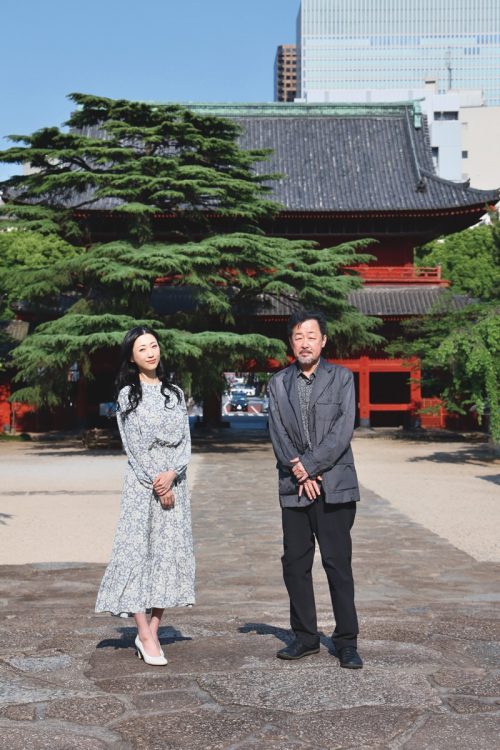 山下裕二氏と壇蜜が増上寺・宝物展示室に