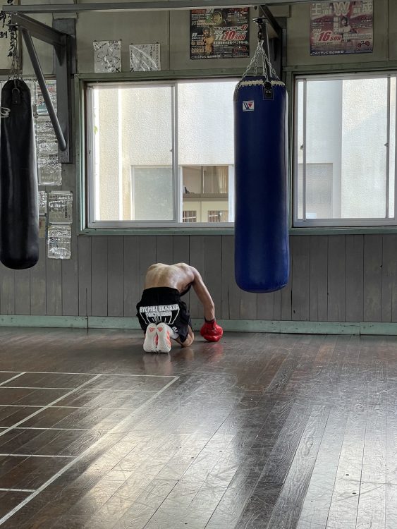 アマチュアでボクシングを続けてきた田中の今後は（本人提供写真）