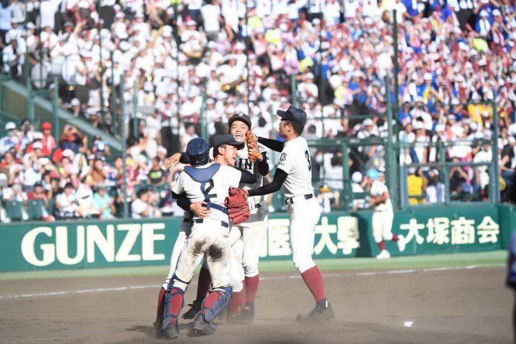 大阪桐蔭は吹奏楽部の演奏も必見 （写真は2018年、撮影／藤岡雅樹）