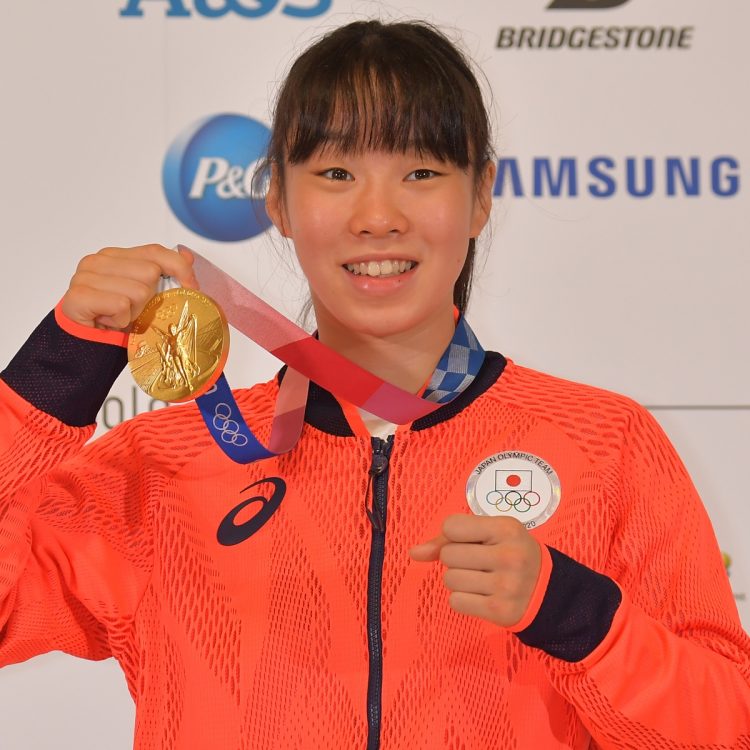 女子ボクシングで金メダルを獲得した入江聖奈選手（写真／JMPA）