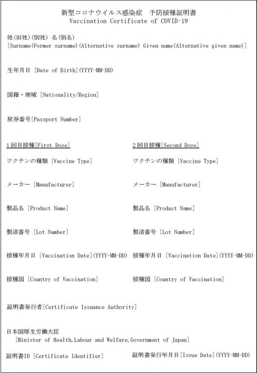これが「日本版ワクチンパスポート」だ