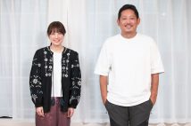フリー後初の主演映画に挑んだ福田沙紀と、入江監督(撮影:小倉雄一郎)