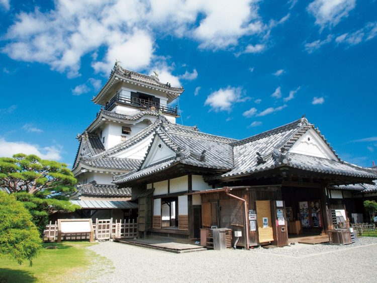 「南海の名城」と呼ばれる高知城。写真／（公財）高知県観光コンベンション協会