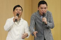 太田が暴走しても田中が止めるスタイル（時事通信フォト）