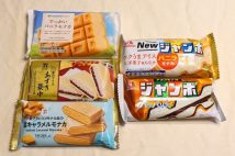 海外記者も絶賛した日本のコンビニの「アイスモナカ」、定番商品を食べ比べ