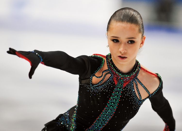 批判を浴びながらも北京五輪に出場したカミラ・ワリエワ選手（写真／アフロ）