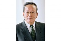 「さよならコロナシール」を発案した群馬県・太田市長の清水聖義氏(写真/共同通信社)